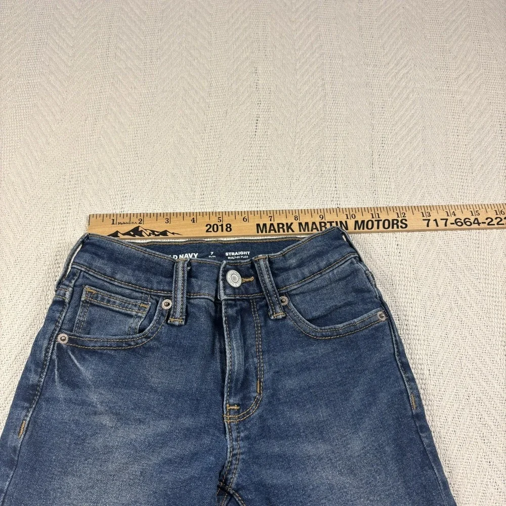 Old Navy Boy's Built-in Flex Straight Jeans Size 7